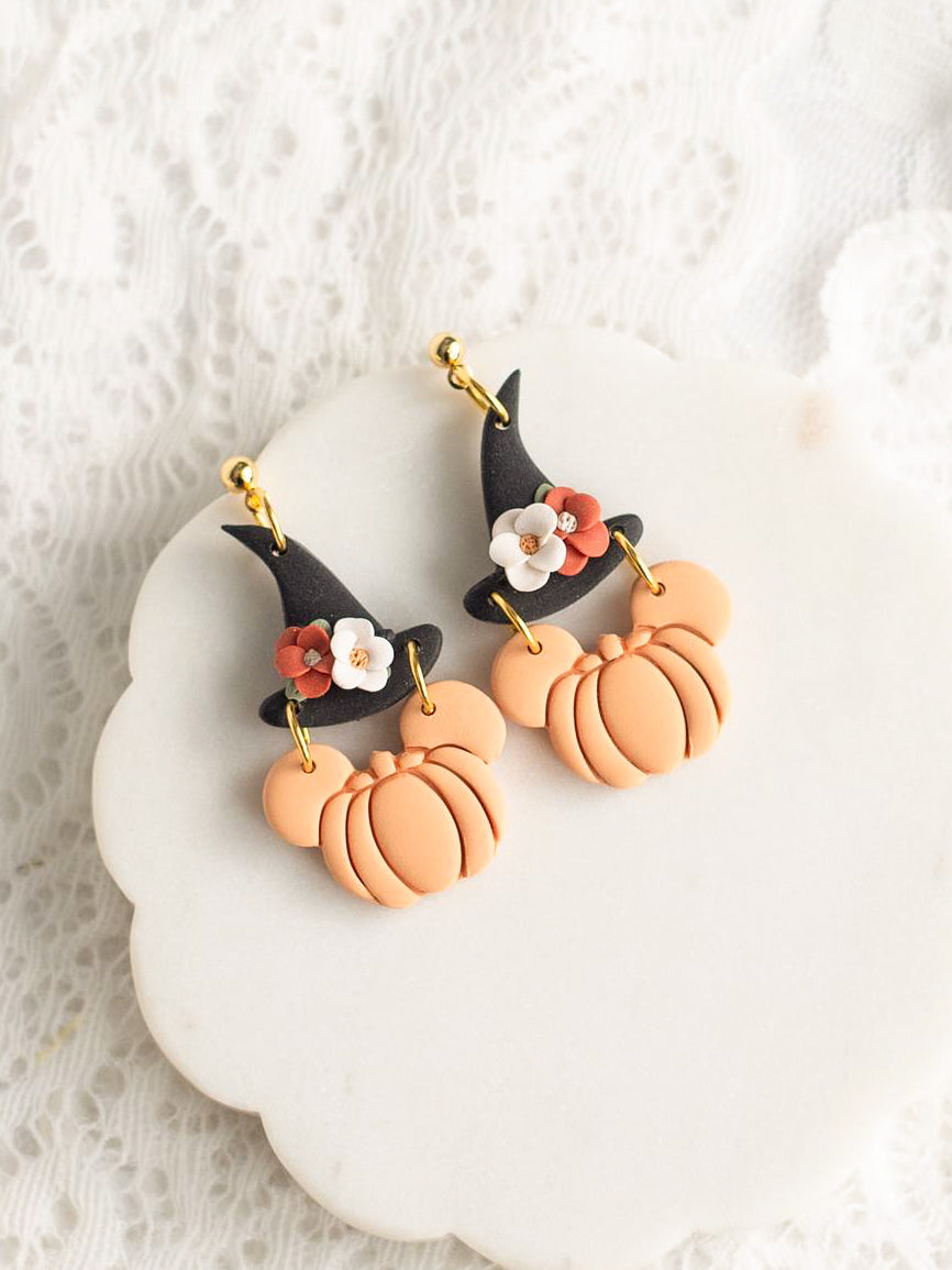 Pumpkin Mickey Witch Hats