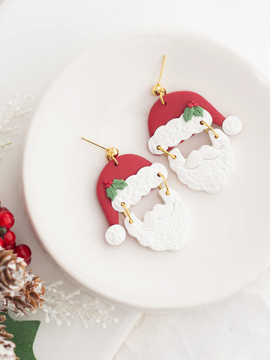 Santa Beard Set Dangles