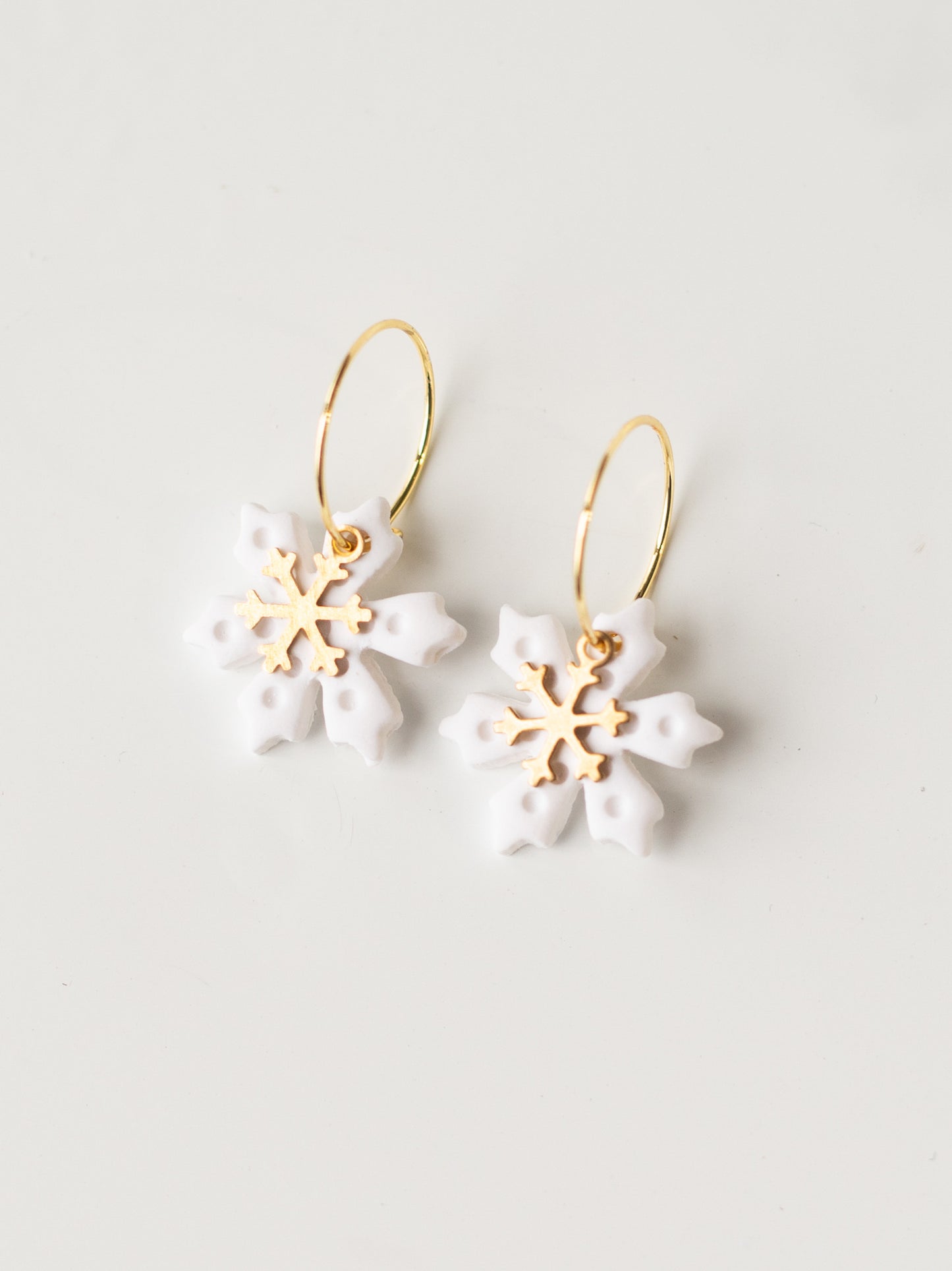 Elegant Snowflake Dangles