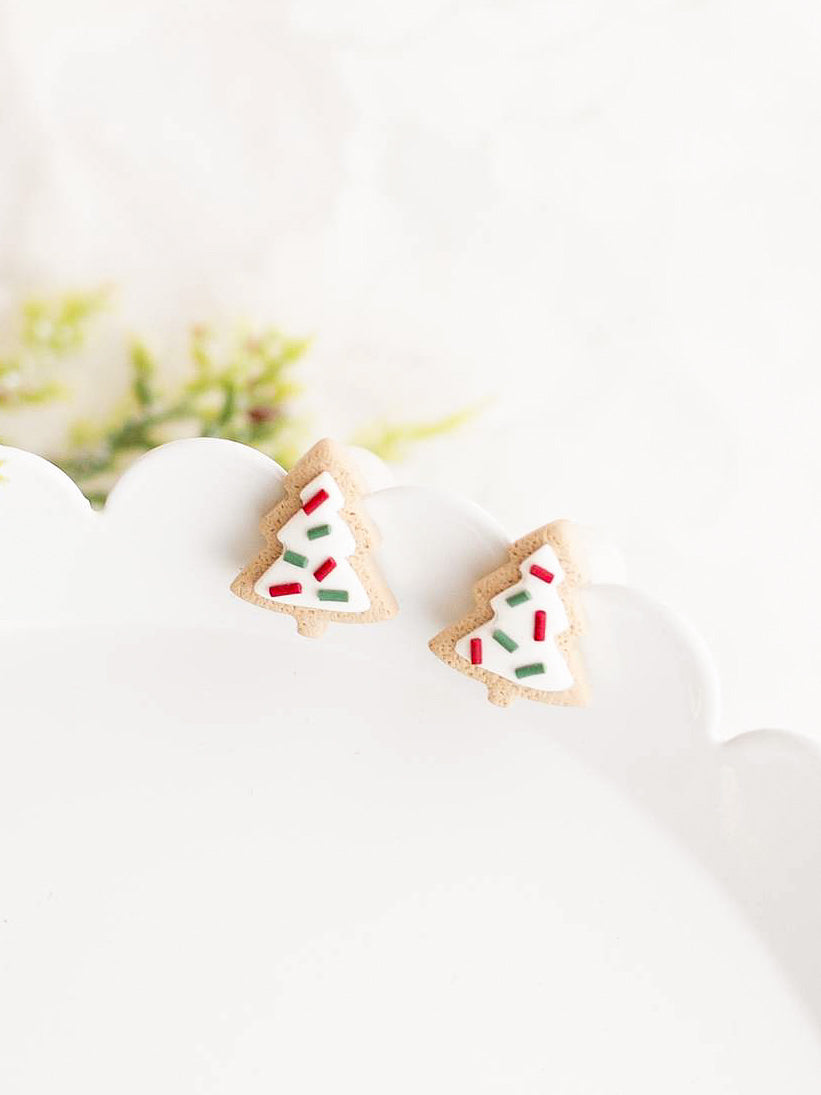 Tree Sugar Cookie Stud