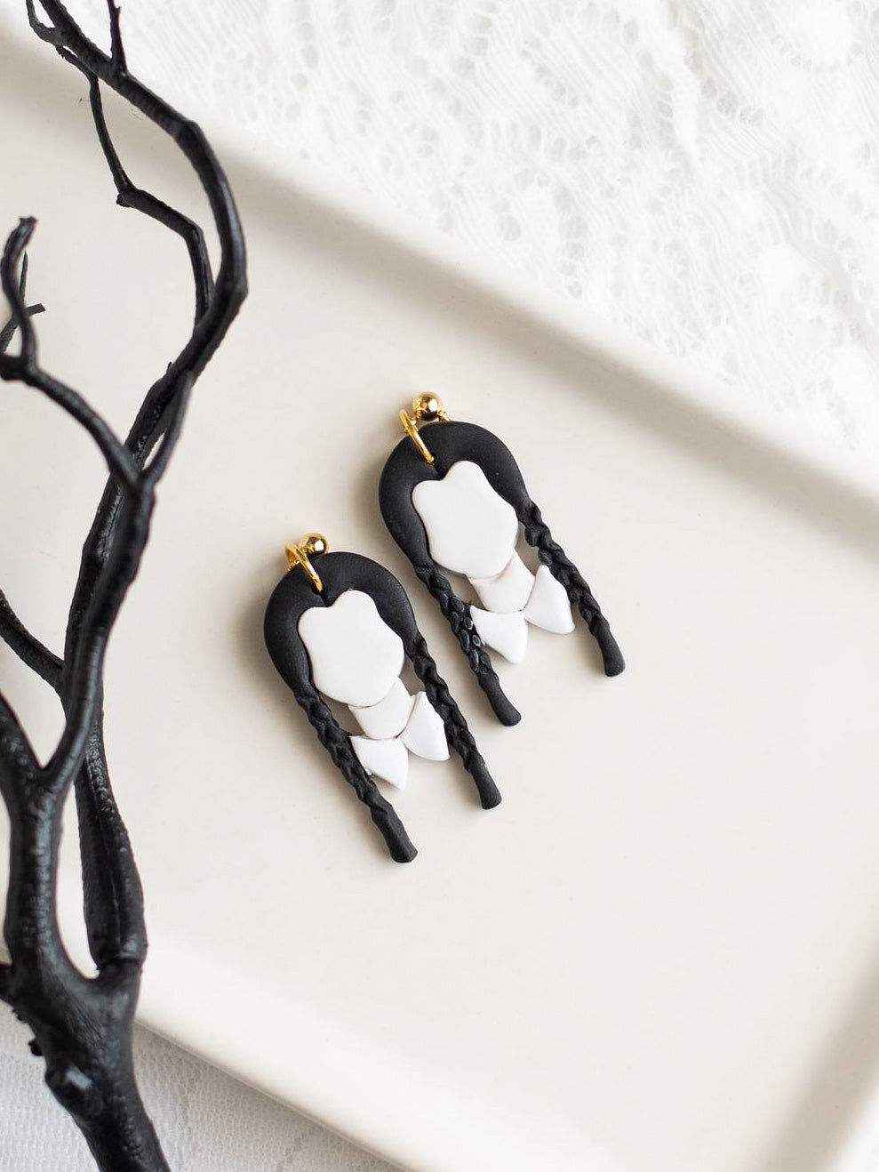 Wednesday Addams Dangles