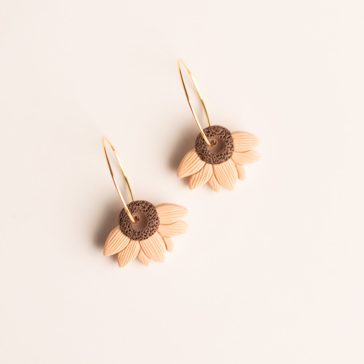 Half Sunflower Hoops