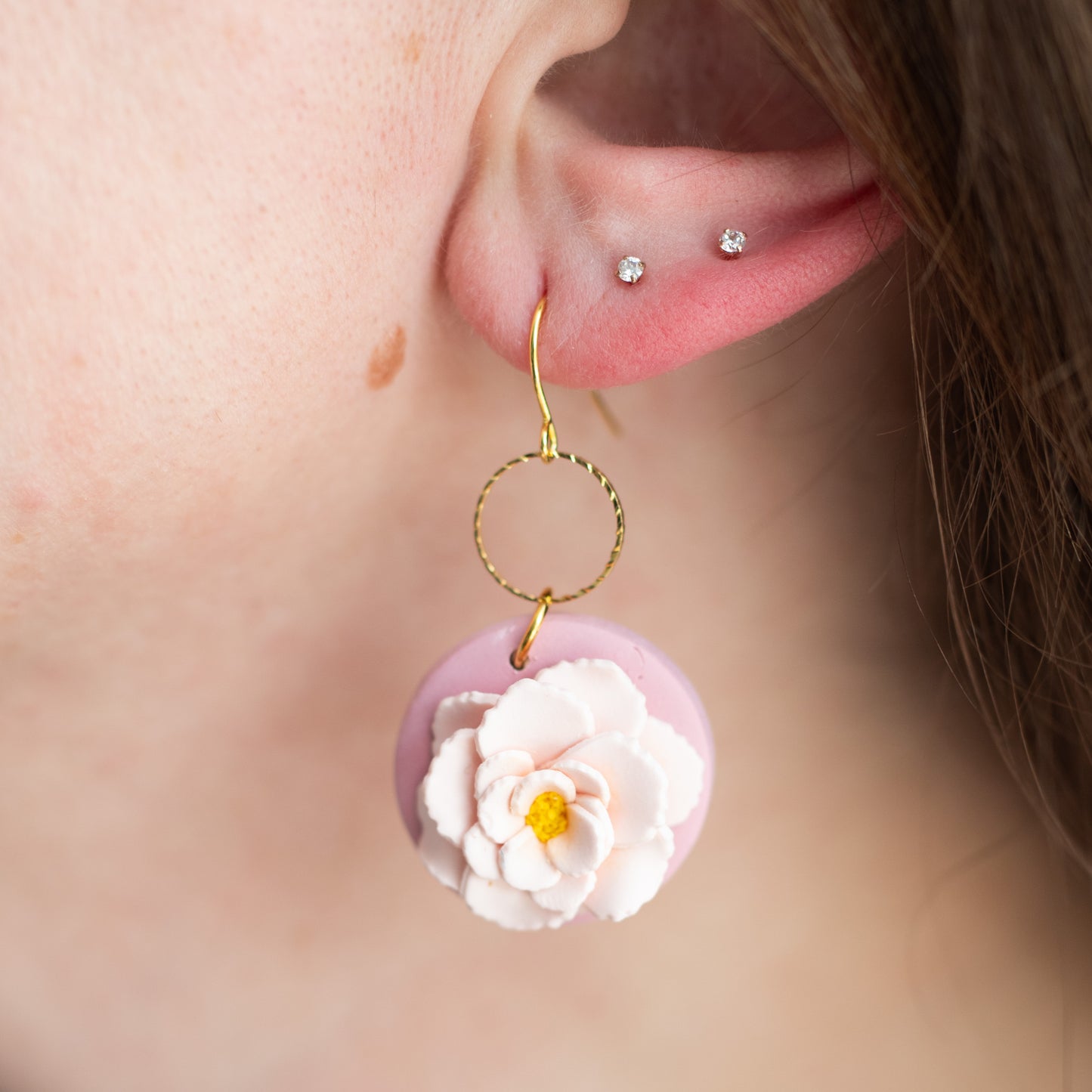 Peony Dangles