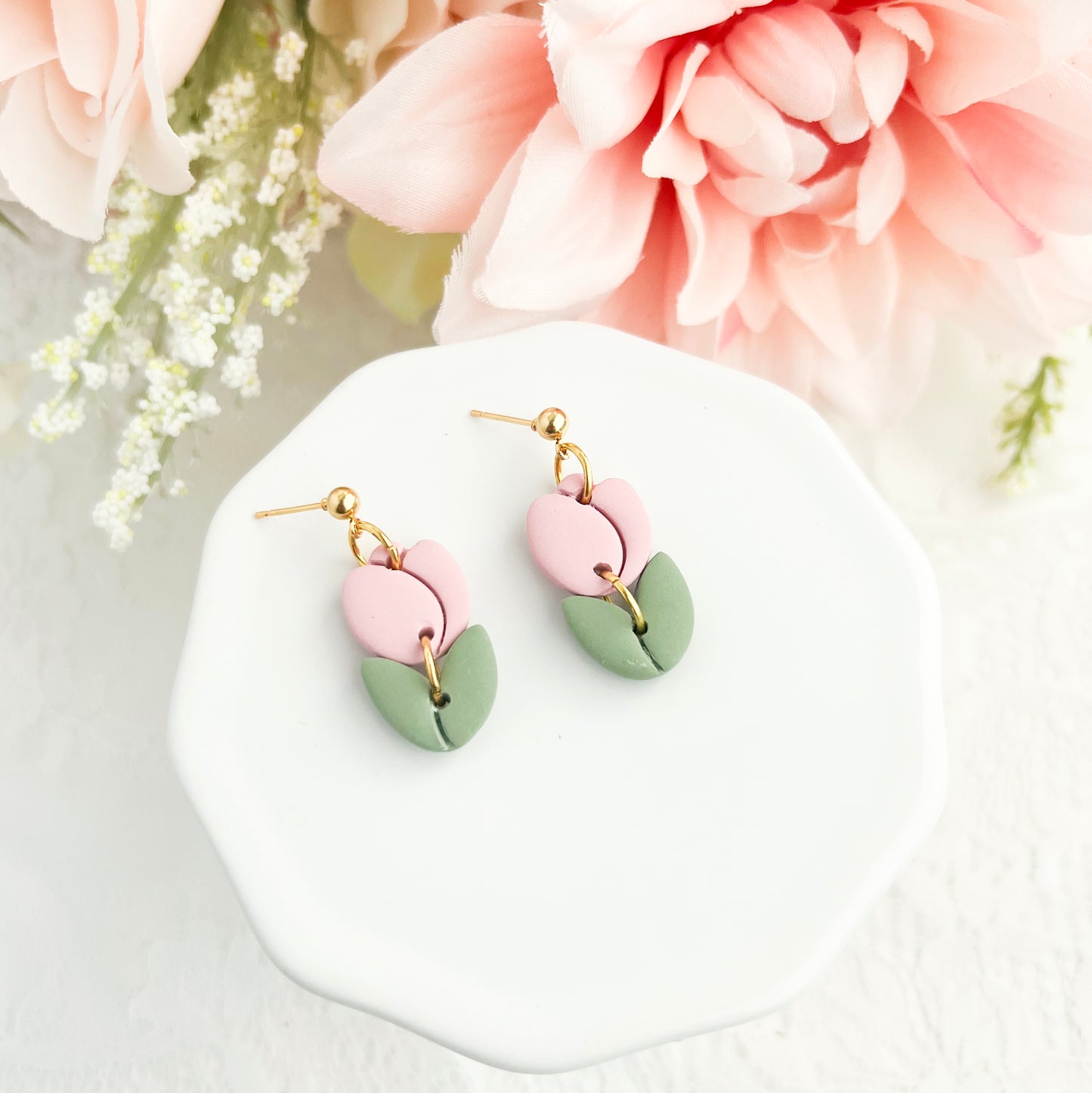 Minimalist Tulip Dangles