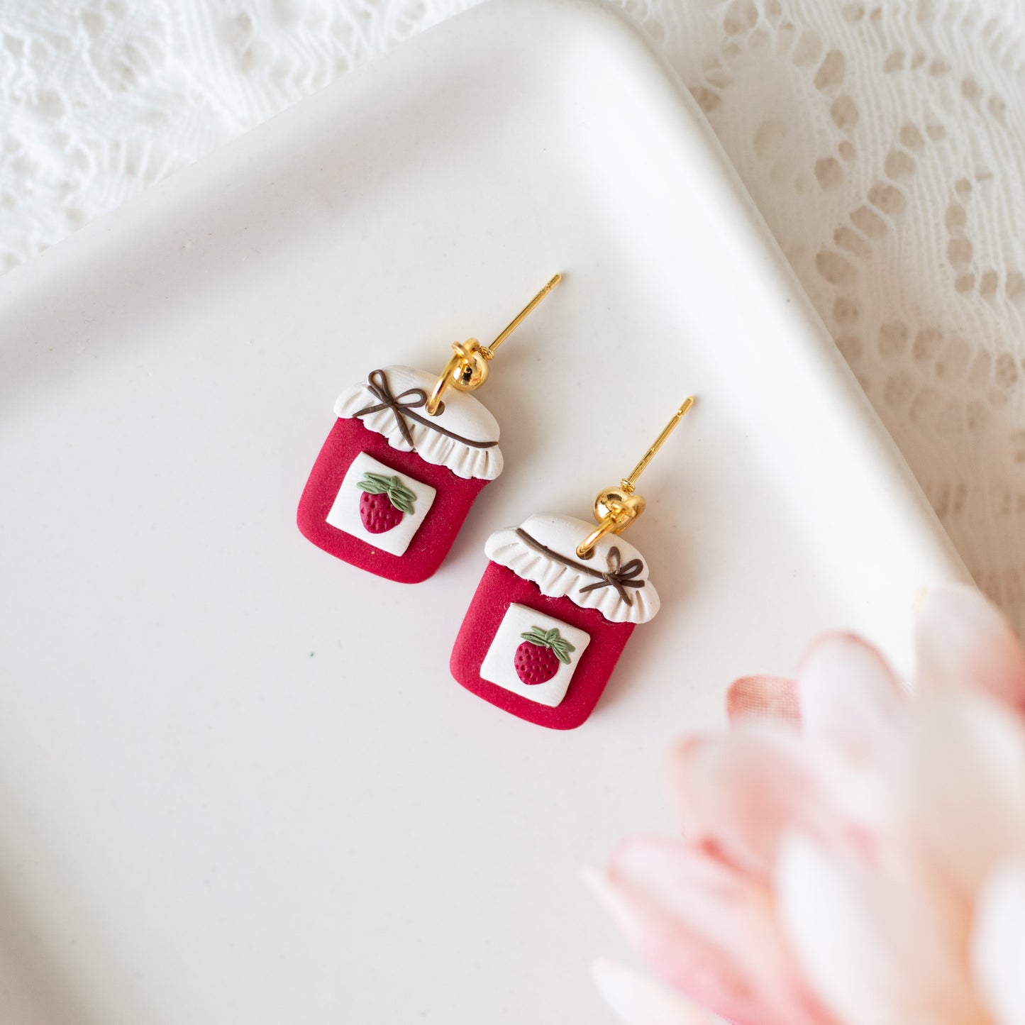 Strawberry Jam Dangles