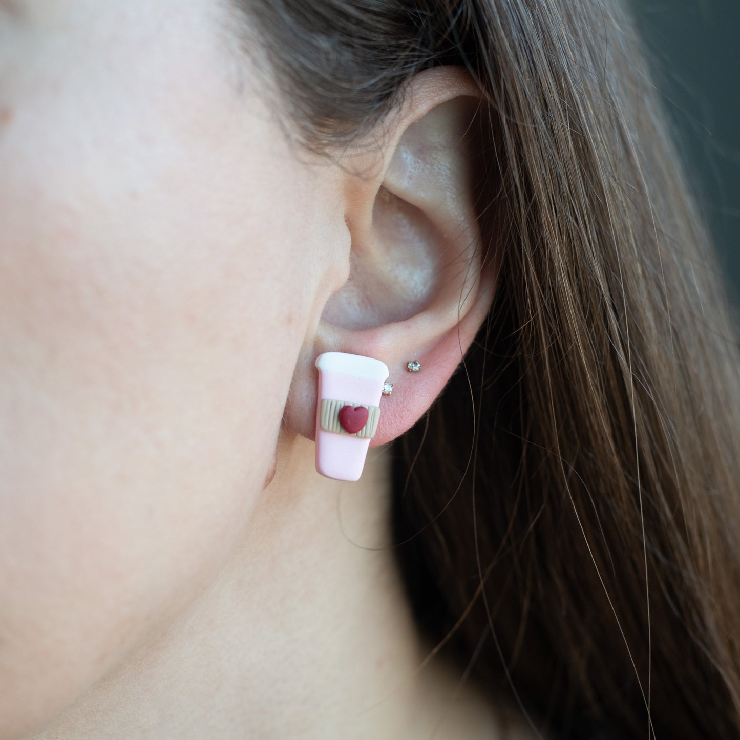 Valentine To-Go Latte Studs