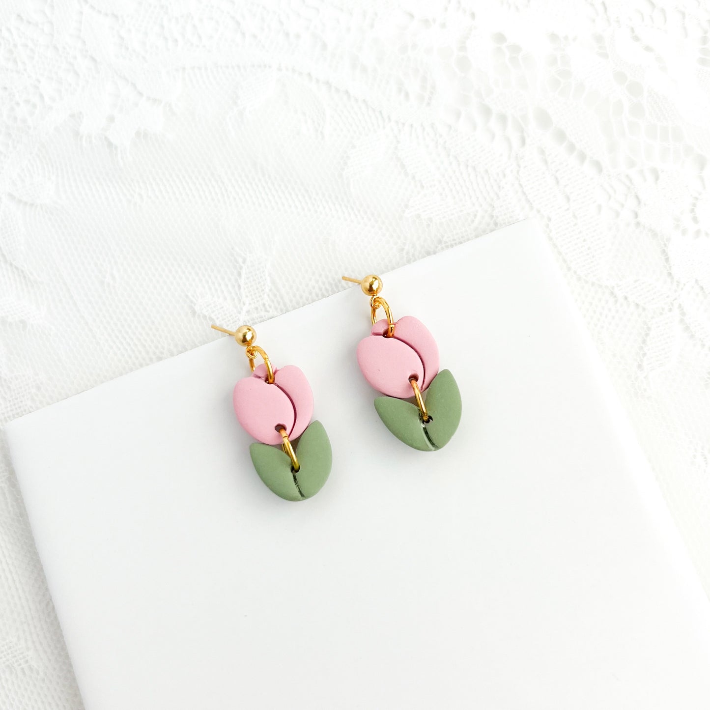 Minimalist Tulip Dangles