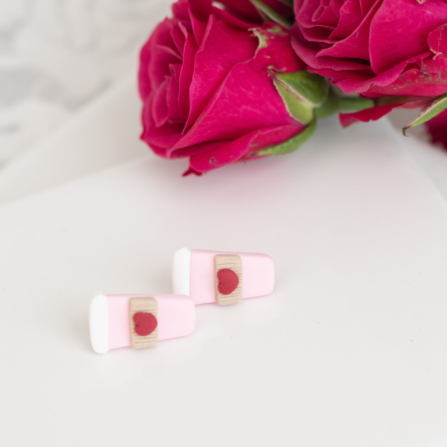 Valentine To-Go Latte Studs