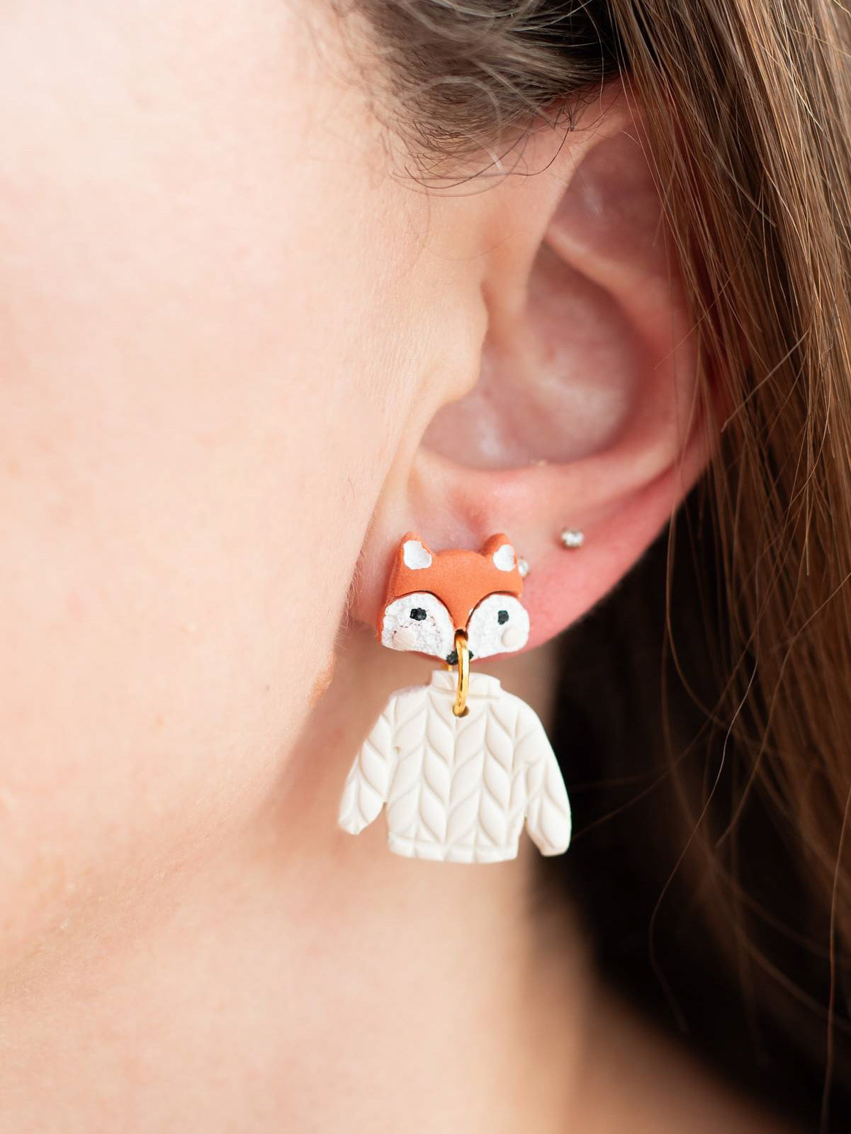 Cozy Fox Dangles