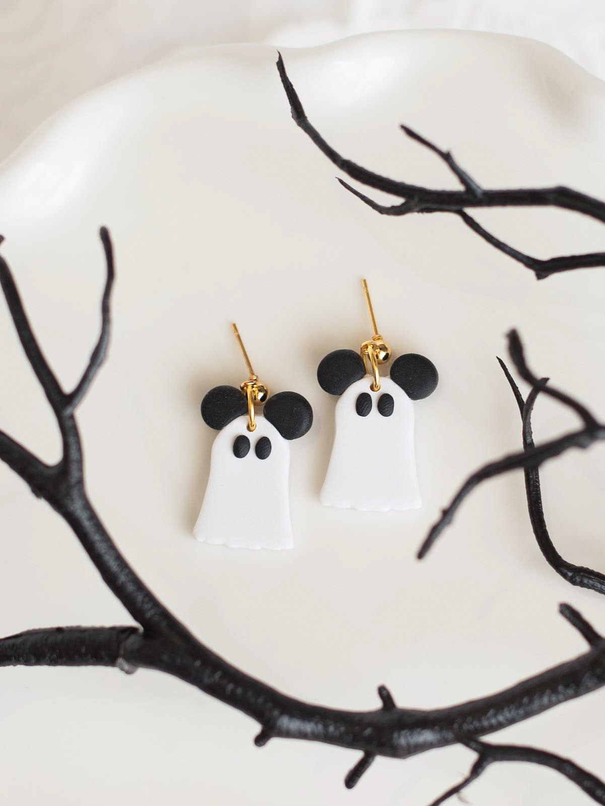 Ghost Mouse Dangles