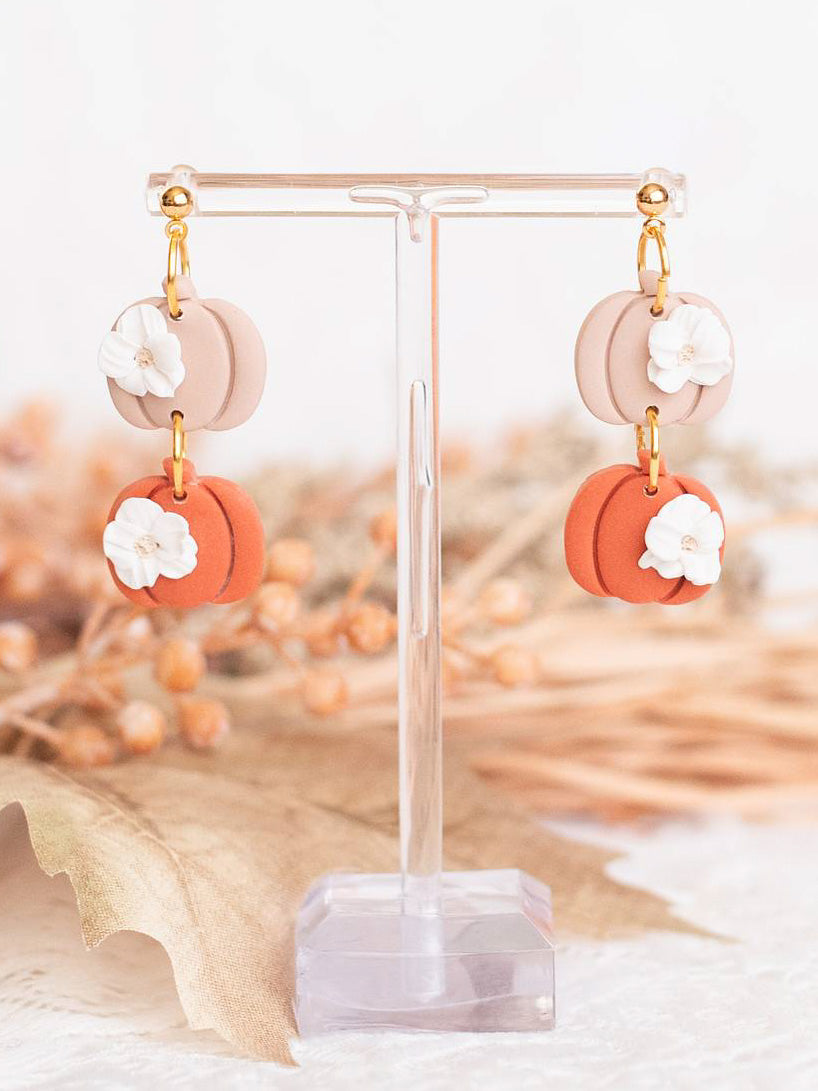 Stacked Pumpkin Florals