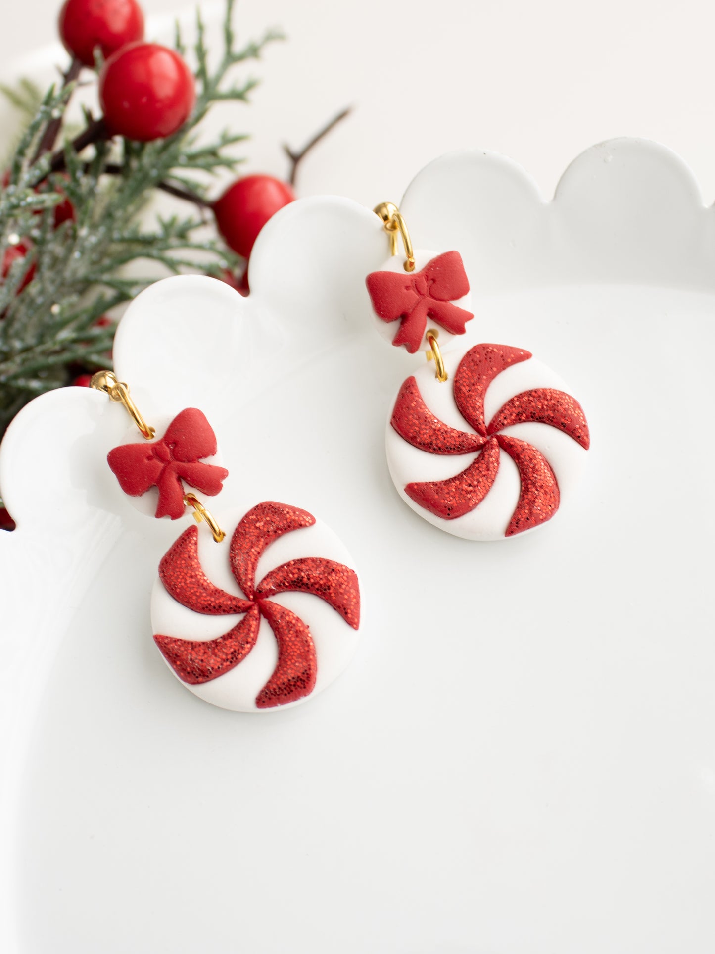 Peppermint Dangles