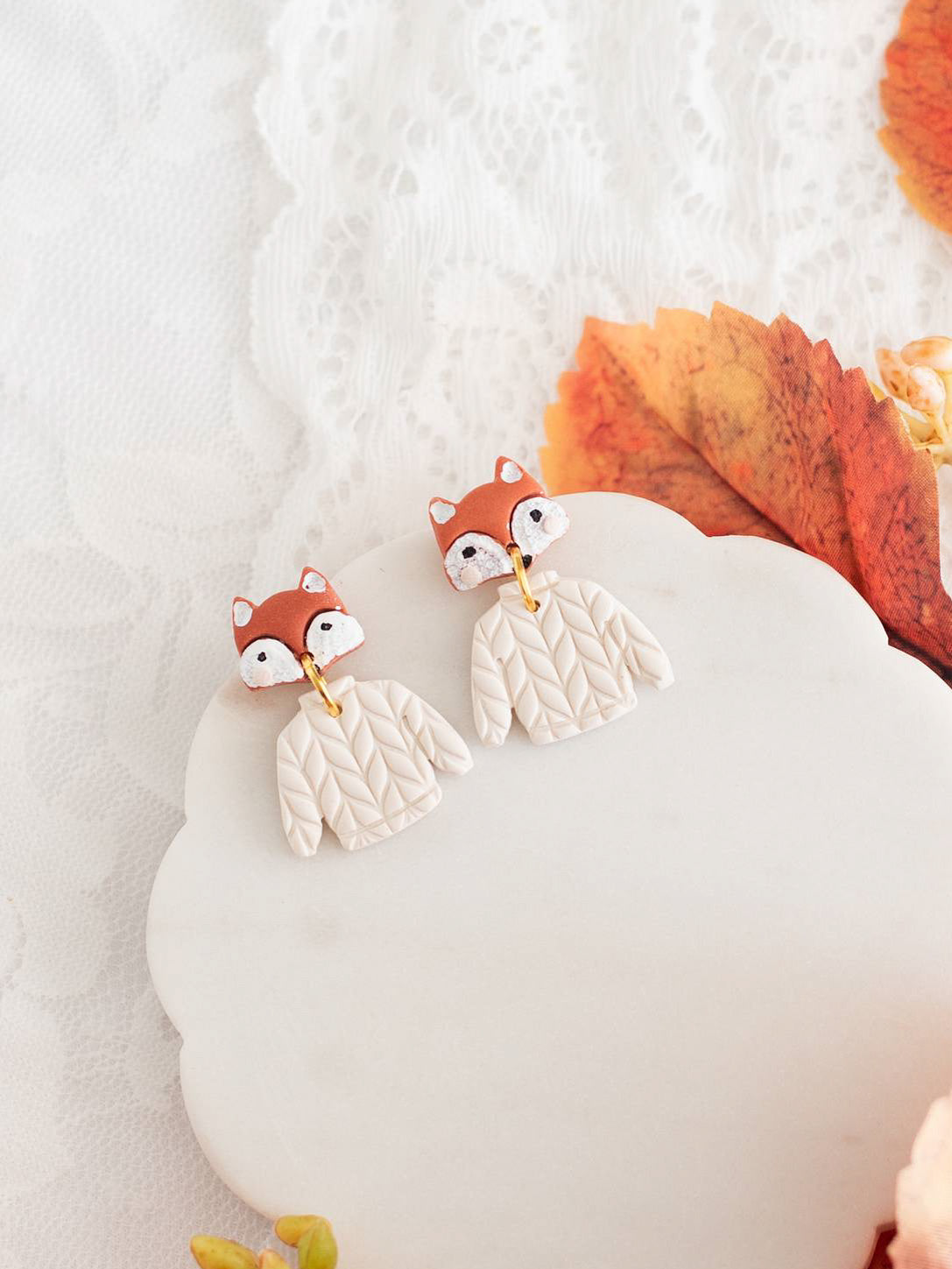 Cozy Fox Dangles
