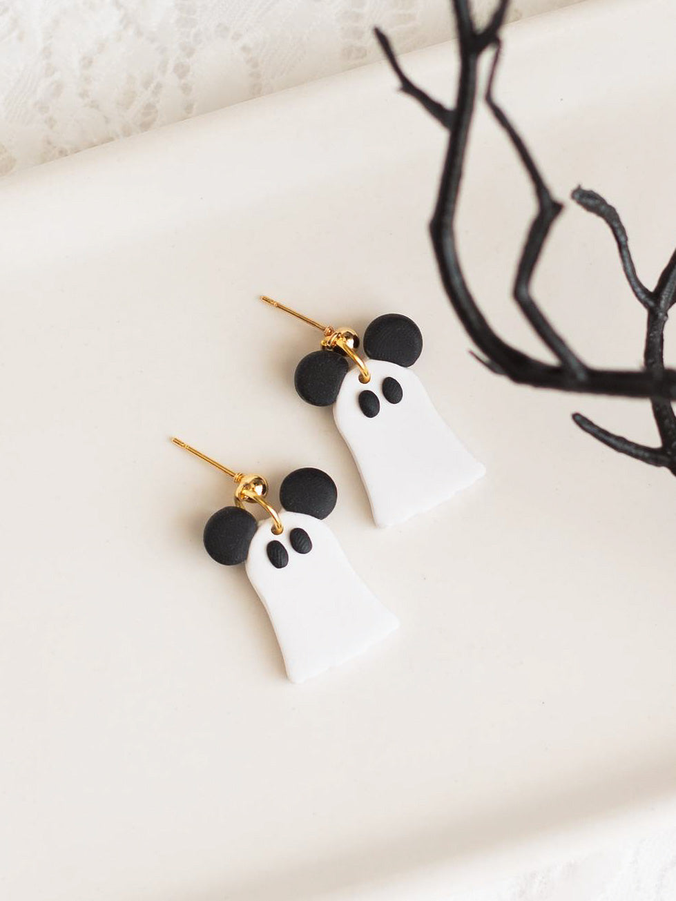 Ghost Mouse Dangles