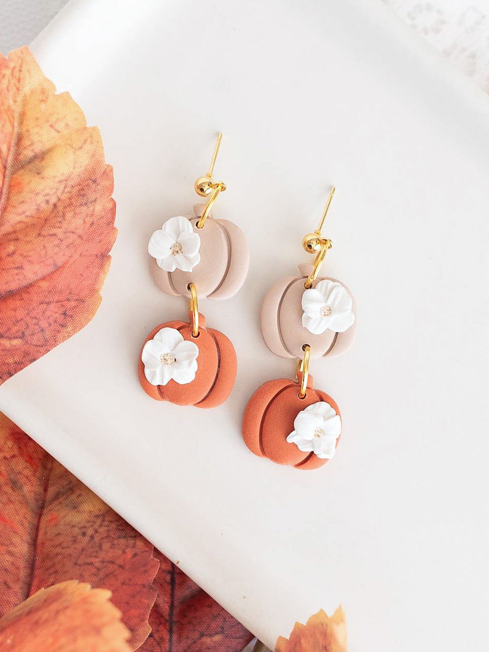 Stacked Pumpkin Florals