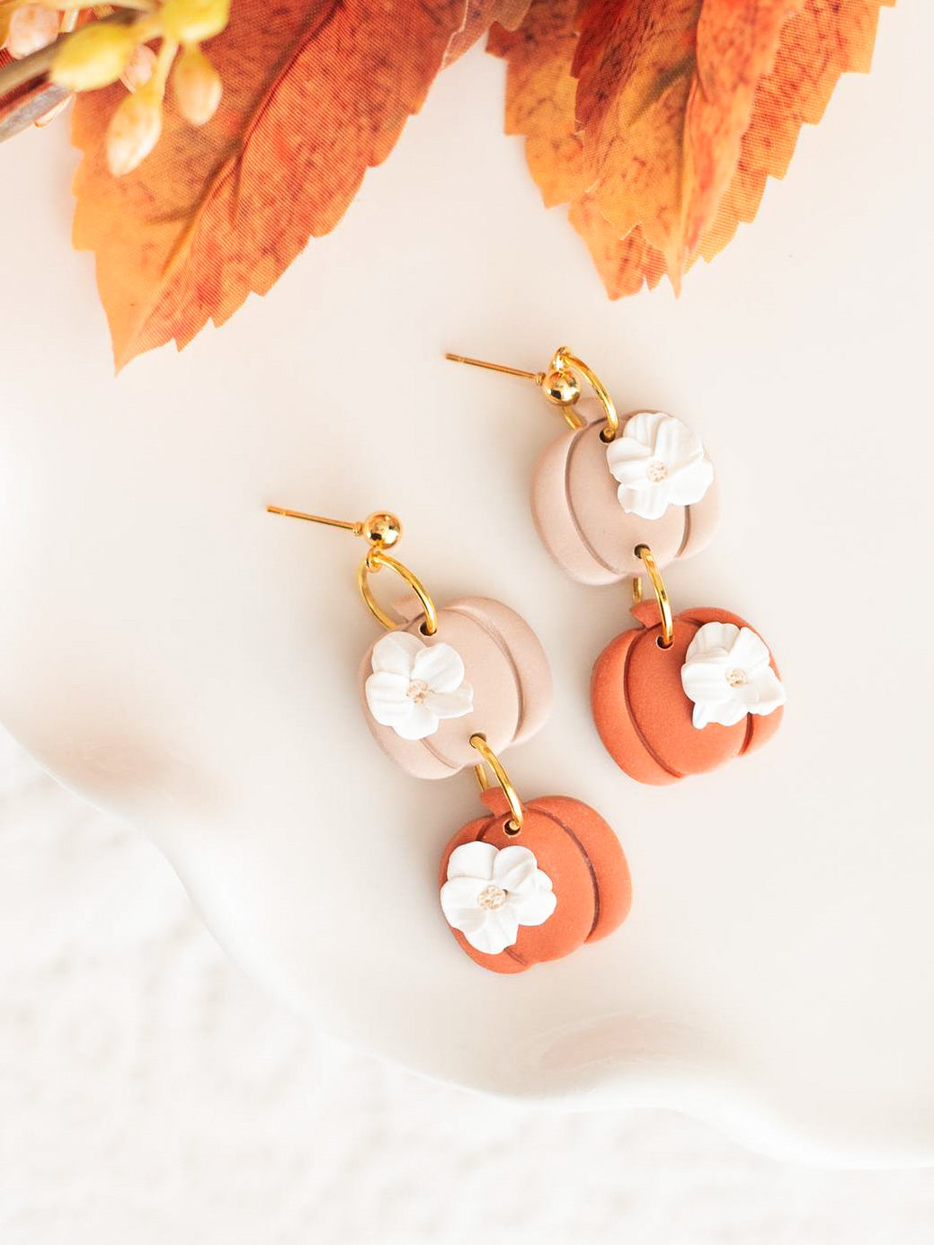 Stacked Pumpkin Florals