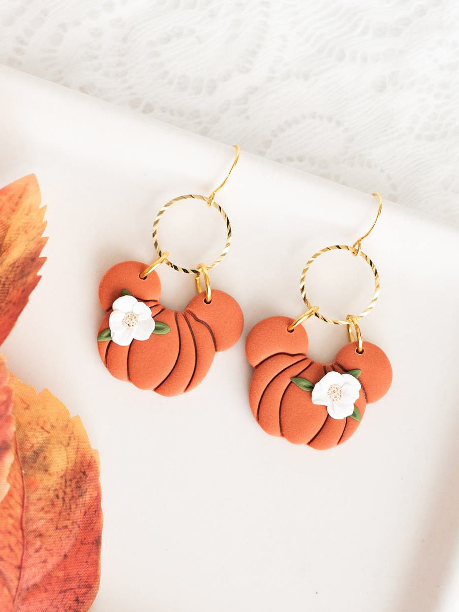 Pumpkin Mouse Florals