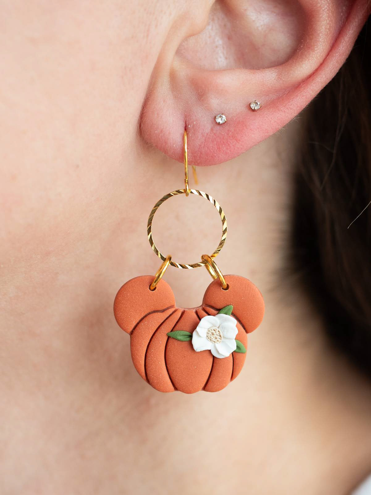 Pumpkin Mouse Florals