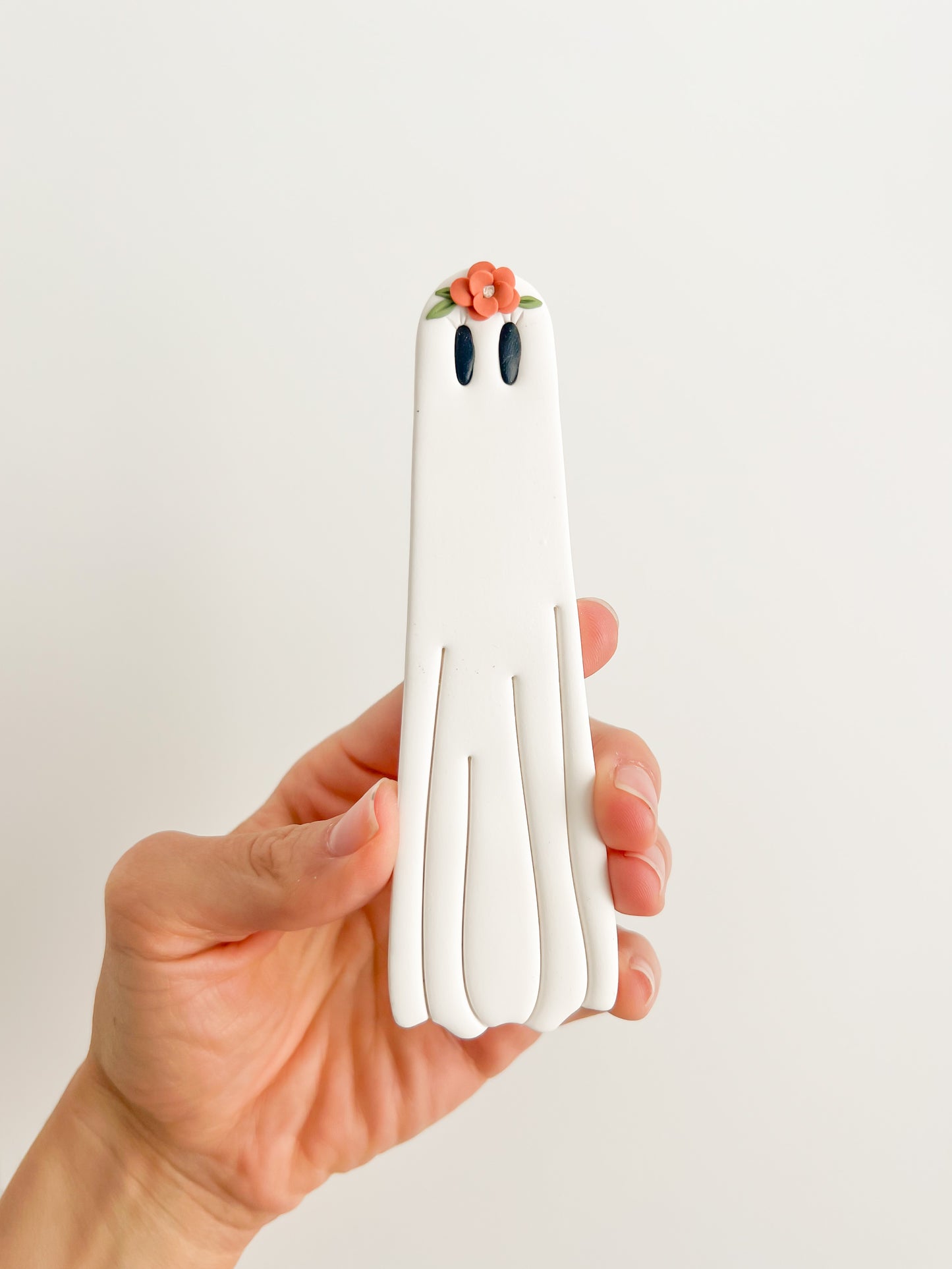 Ghost Floral Bookmark