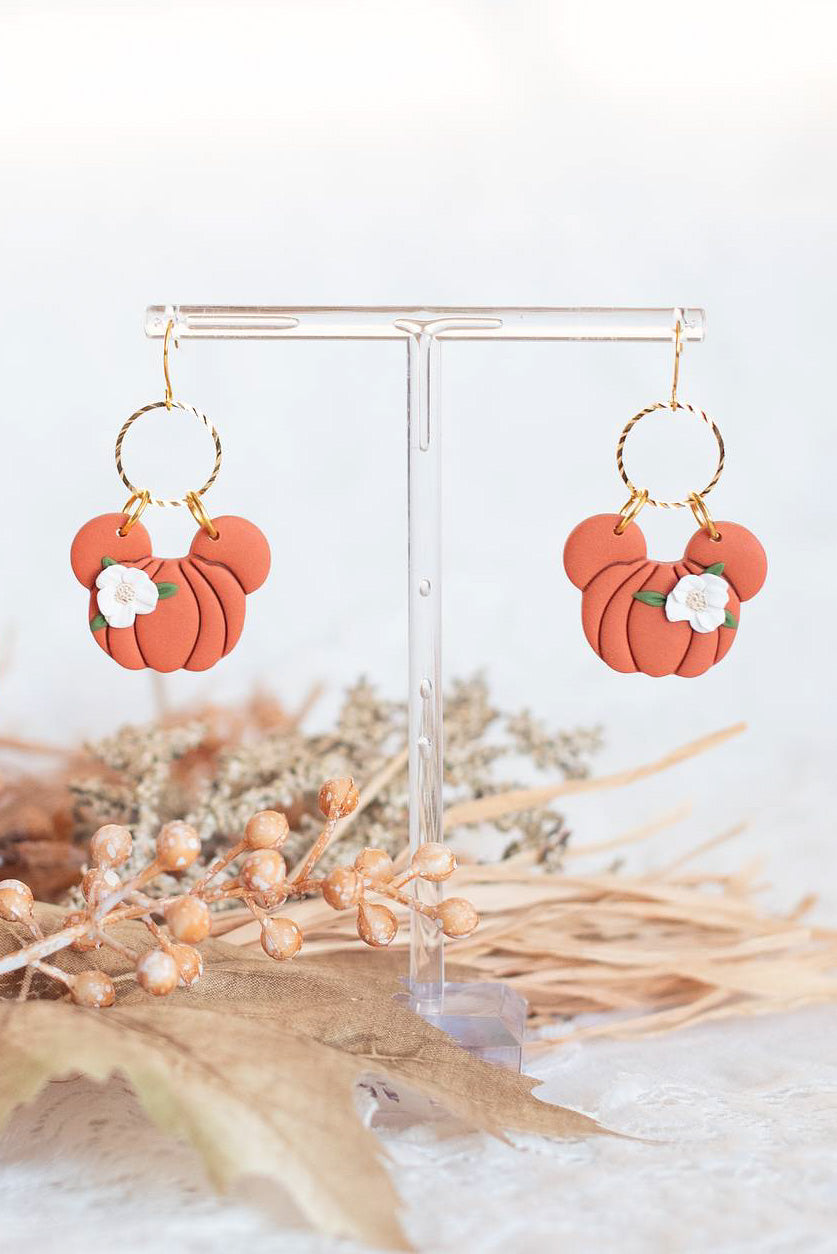 Pumpkin Mouse Florals