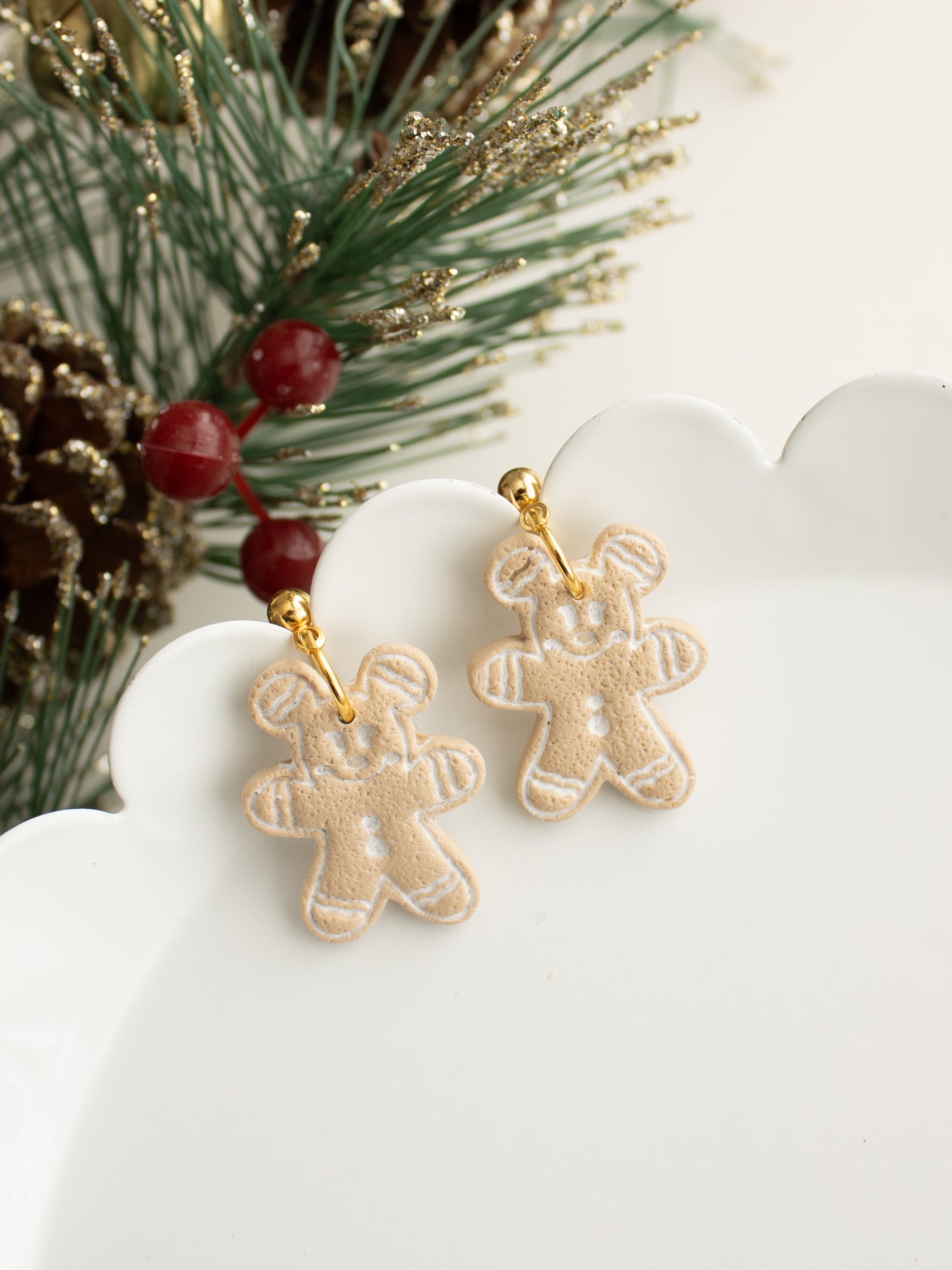 Gingerbread Man Mouse Dangles