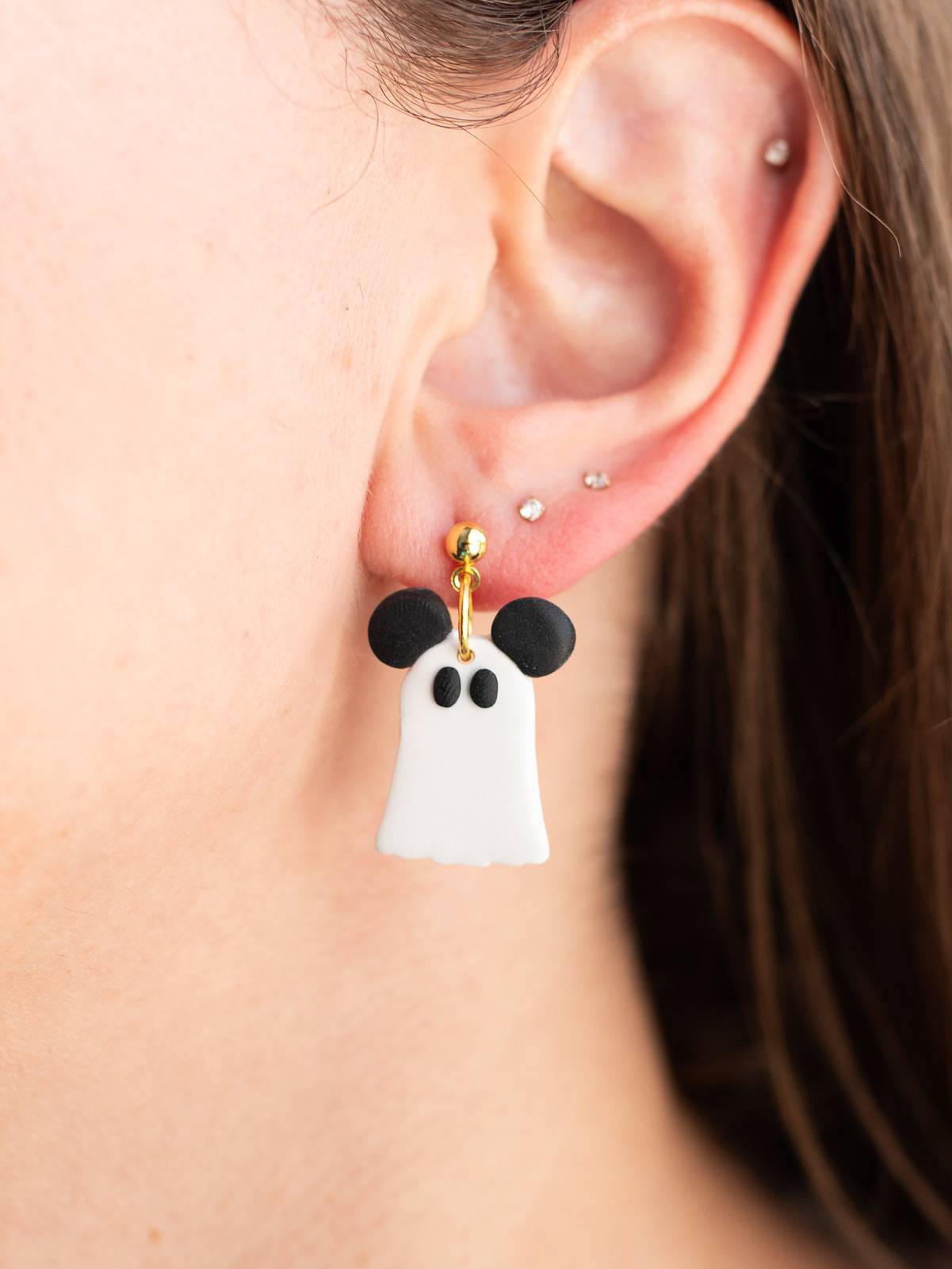 Ghost Mouse Dangles