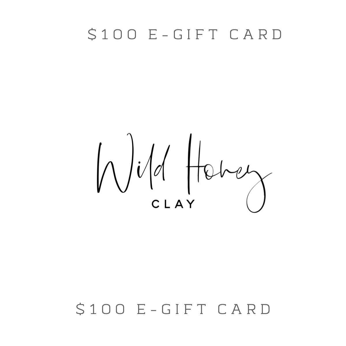 $100 E-Gift Card